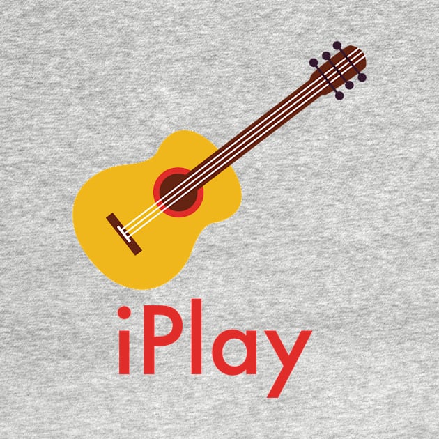 iPlay guitar by MessageOnApparel